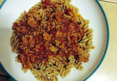 Turkey Bolognese with Fusilli Pasta